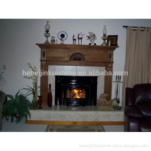 European style indoor 2 sided electric fireplace